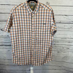 Eddie Bauer Oxford short sleeve shirt extra large tall￼